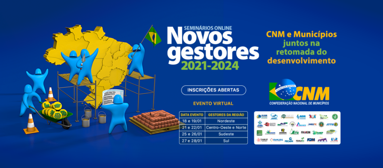 CNM inicia série de seminários técnicos para capacitar gestores e servidores municipais