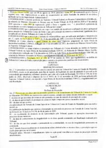 Texto da Resolução 383/2023 do TCE-MA